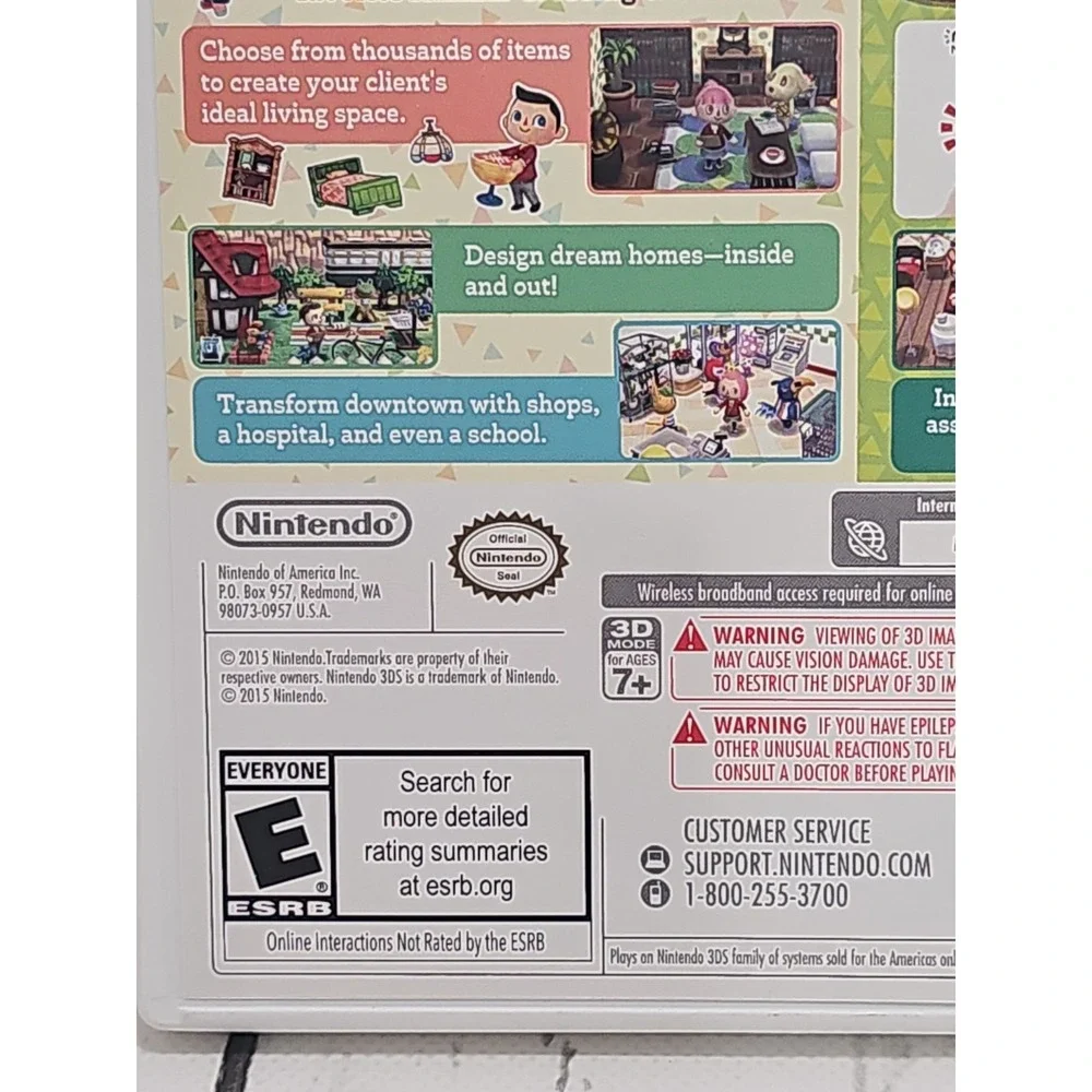 Animal Crossing: Happy Home Designer (3DS, 2015)